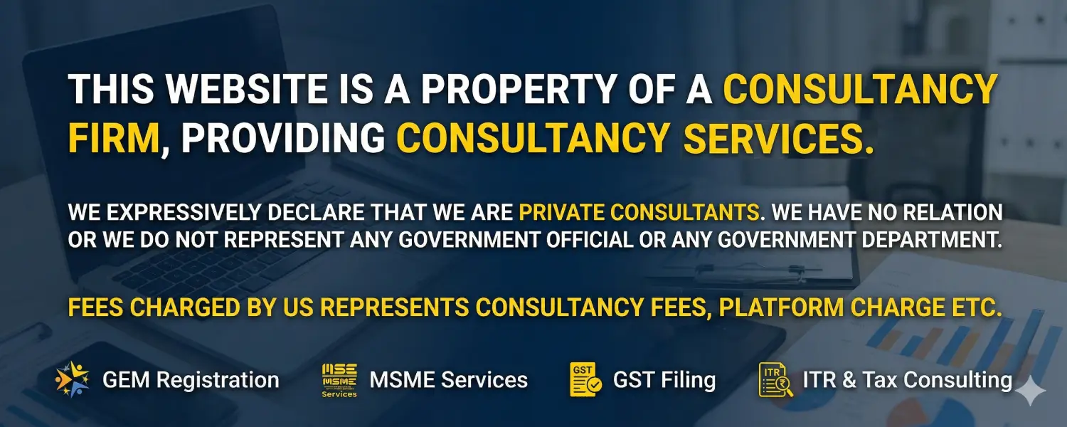 Business Compliance Advisory Banner